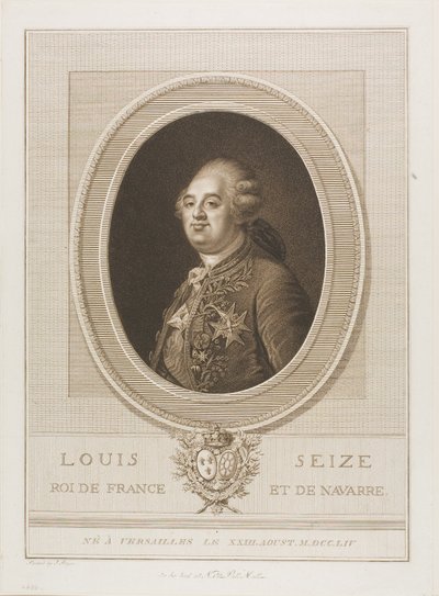 Louis Seize tekijältä Francesco Bartolozzi