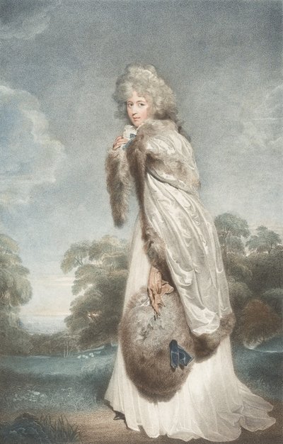 Neiti Elizabeth Farren, Derbyn kreivitär, 1792, 1792. tekijältä Francesco Bartolozzi