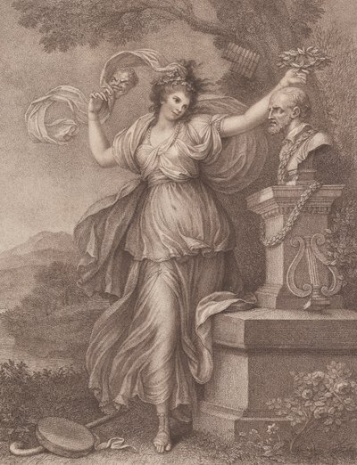 Mrs. Abington Thaliana, 20. elokuuta 1783. tekijältä Francesco Bartolozzi