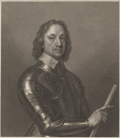 Oliver Cromwell, 1802. tekijältä Francesco Bartolozzi