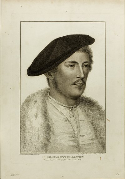 Nuoren miehen muotokuva tekijältä Francesco Bartolozzi