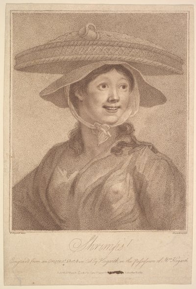 Shrimps!, [25. maaliskuuta 1782], julkaistu uudelleen 1790. tekijältä Francesco Bartolozzi