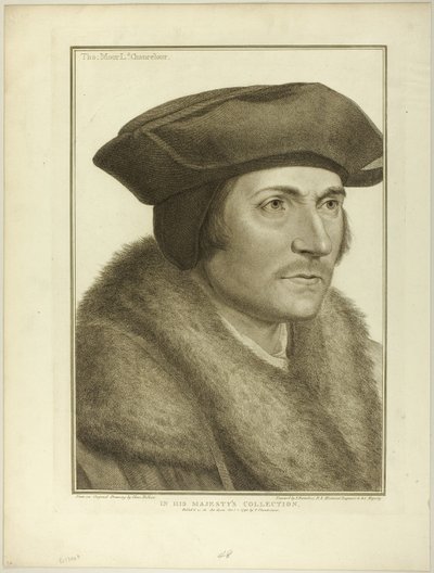 Sir Thomas More, lordikansleri tekijältä Francesco Bartolozzi