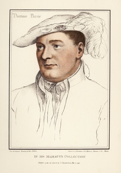 Sir Thomas Parry (1515-1560) tekijältä Francesco Bartolozzi