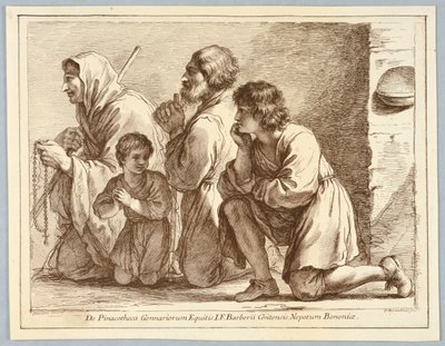 Cornaron perhe tekijältä Francesco Bartolozzi