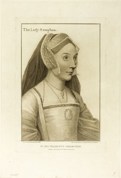 Lady Henegham tekijältä Francesco Bartolozzi