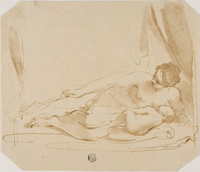 Venus ja Cupid tekijältä Francesco Bartolozzi
