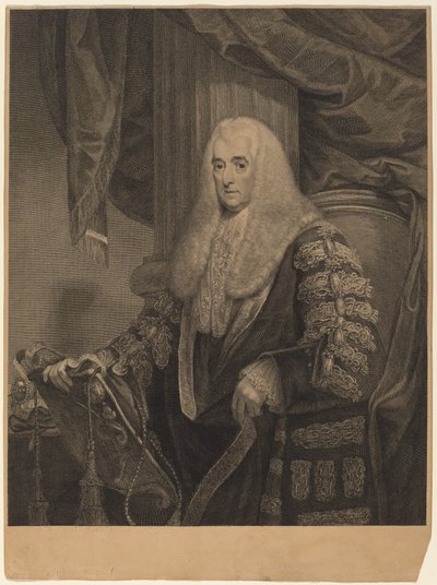 Alexander, Lord Loughborough tekijältä Francesco Bartolozzi after James Northcote