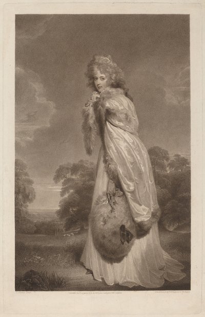 Elizabeth Farran tekijältä Francesco Bartolozzi after Sir Thomas Lawrence