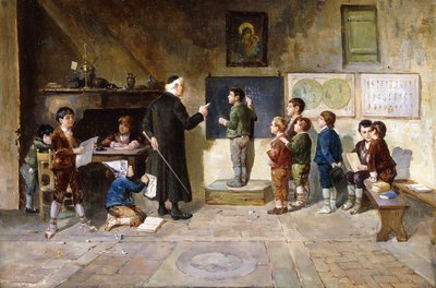 Kouluhuone, tekijältä Francesco Bergamini