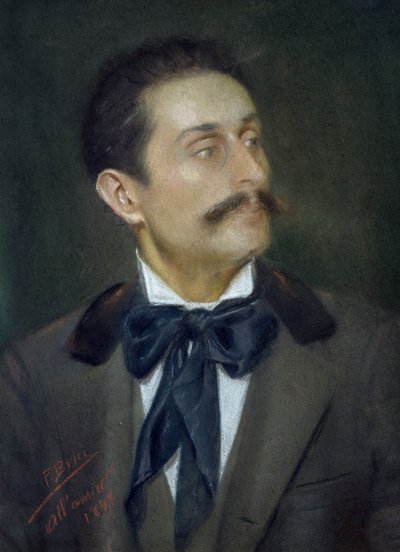 Taidemaalari Mariano Mancinin muotokuva tekijältä Francesco Brici