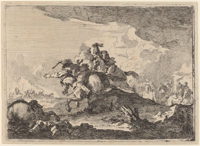 Ratsuväen taistelu tekijältä Francesco Casanova