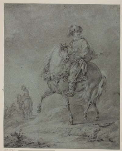 Ratsumiehet maisemassa tekijältä Francesco Casanova