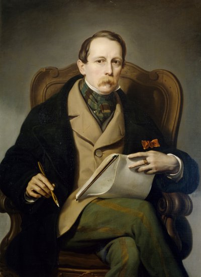 Omakuva, Francis Coghetti (1802-1875) tekijältä Francesco Coghetti