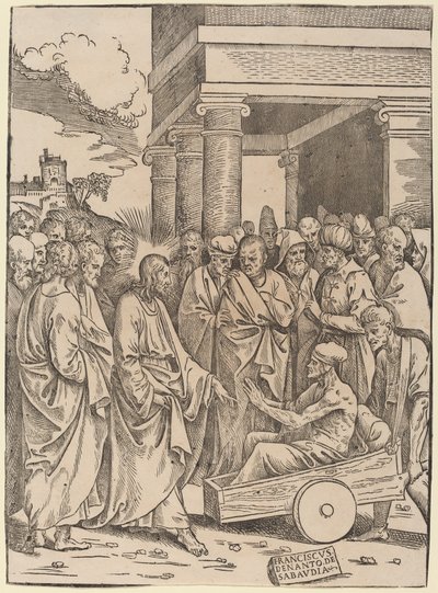 Lasaruksen herättäminen tekijältä Francesco Denanto