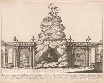 Prima Macchina Chinealle 1726: Hercules ja Hydra, 1726. tekijältä Francesco Faraone Aquila