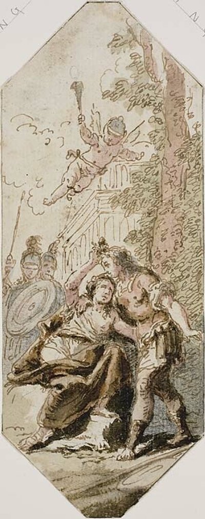 Rinaldo ja Armida tekijältä Francesco Fontebasso