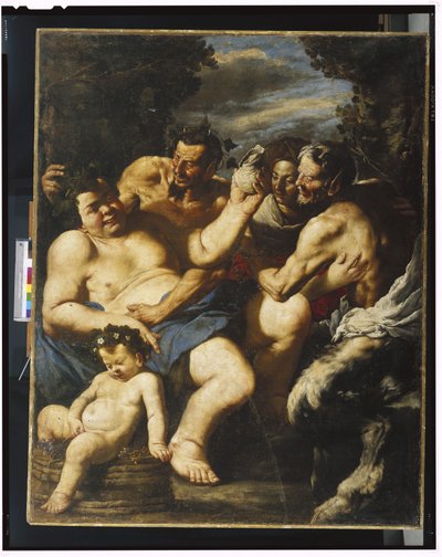Drunken Silenus, noin 1640 tekijältä Francesco Francanzano