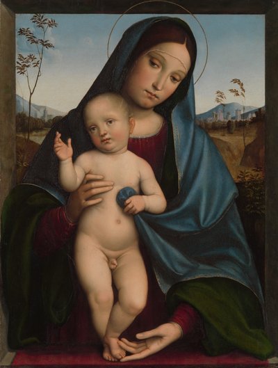 Madonna ja lapsi, 1490-luku. tekijältä Francesco Francia