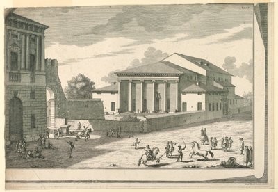 Ulkopuoli, Teatro Filarmonico, Verona tekijältä Francesco Galli Bibiena