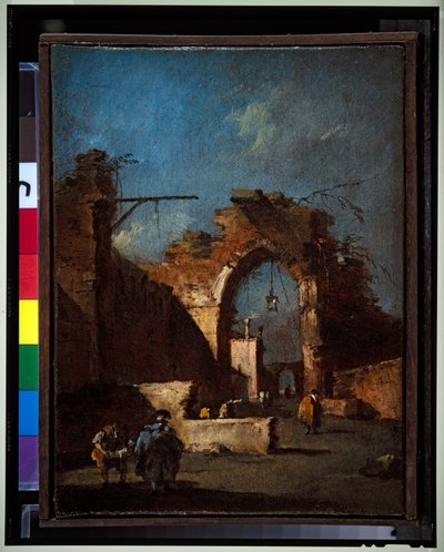 Capriccio-pari tekijältä Francesco Guardi