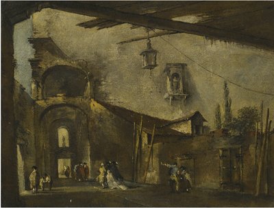 Katu Venetsiassa tekijältä Francesco Guardi