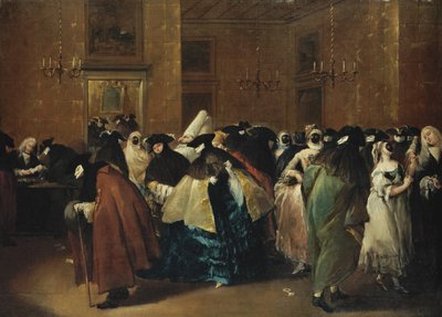 Kasino Venetsiassa tekijältä Francesco Guardi