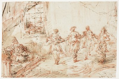 Harem kohtaus tekijältä Francesco Guardi