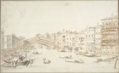 Rialton silta tekijältä Francesco Guardi