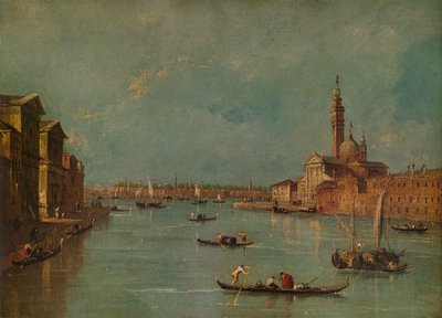 San Giorgion saari, Venetsia, 1770, 1938 tekijältä Francesco Guardi
