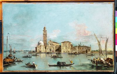 San Michelen saari, Venetsia tekijältä Francesco Guardi