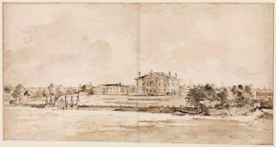 Villa Loredan lähellä Trevisoa tekijältä Francesco Guardi