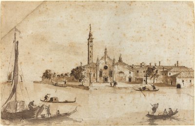 Madonna della Grazian saari tekijältä Francesco Guardi and Giacomo Guardi