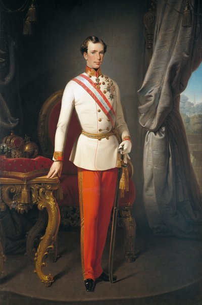 Itävalta, Itävallan keisarin Franz Joseph I:n muotokuva (Wien tekijältä Francesco Hayez