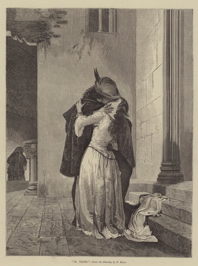 Suudelma tekijältä Francesco Hayez