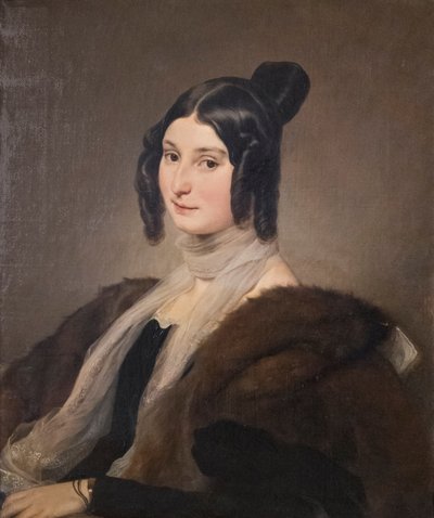 Clara Maffein muotokuva tekijältä Francesco Hayez