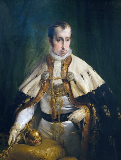 Itävallan Ferdinand I:n muotokuva, kirjoittanut Francesco Hayez tekijältä Francesco Hayez