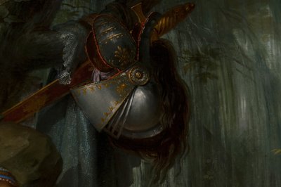 Rinaldo ja Armida Detail, 1812-1813. tekijältä Francesco Hayez