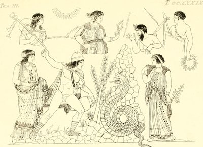 INGHIRAMI(1835) Maalauksia fiktiilimaljakoista Vol3 T239 (14761920716) tekijältä Francesco Inghirami