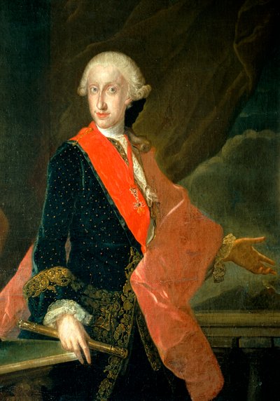Muotokuva Ferdinand I:stä Sisilian kahdesta kuningas (Napoli) tekijältä Francesco Liani