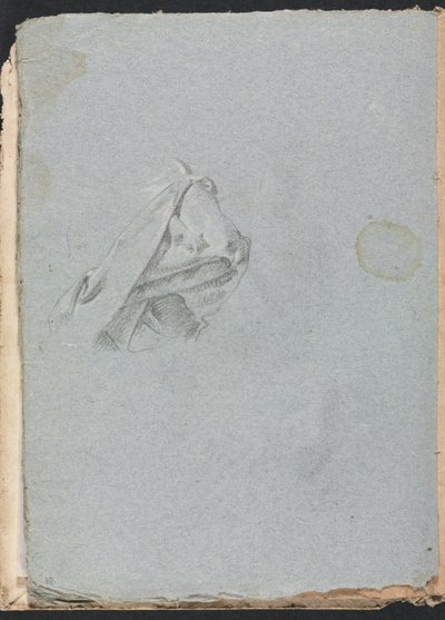 Verona Sketchbook: Drapery study (sivu 10) tekijältä Francesco Lorenzi