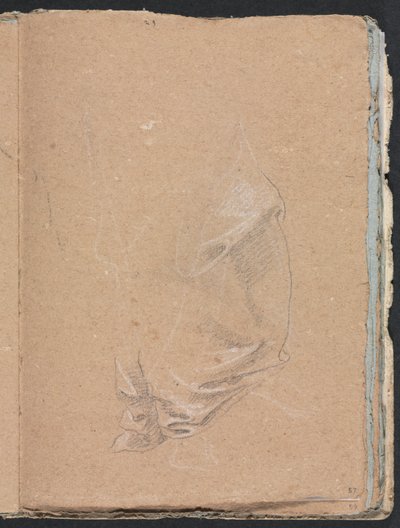 Verona Sketchbook: Verhojen tutkimus sivu 57, 1760. tekijältä Francesco Lorenzi
