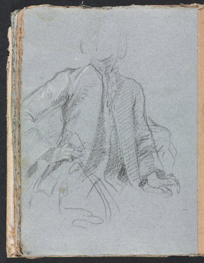 Verona Sketchbook: Gentleman, sivu 54, 1760. tekijältä Francesco Lorenzi