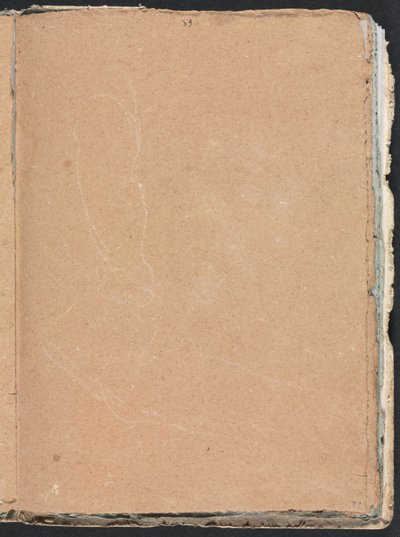 Verona Sketchbook: Salaamaton muoto sivu 77, 1760. tekijältä Francesco Lorenzi