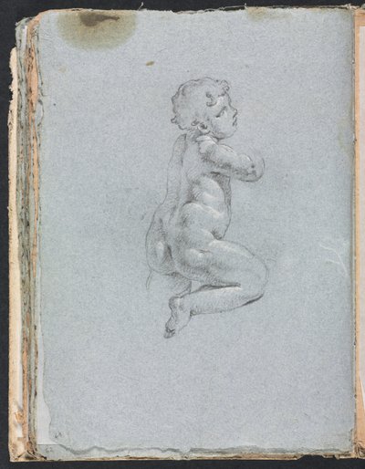 Verona Sketchbook: Putto profiilissa (sivu 64) tekijältä Francesco Lorenzi