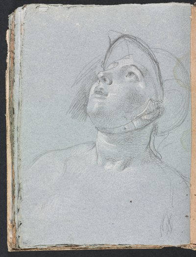 Verona Sketchbook: Soldier sivu 96, 1760. tekijältä Francesco Lorenzi