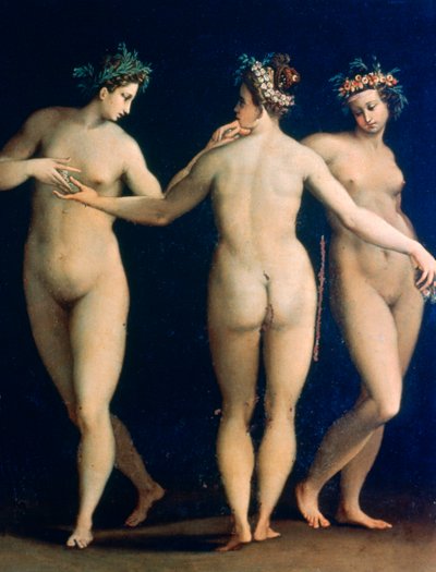 Kolme armoa, 1564-1597 tekijältä Francesco Morandini