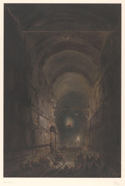 Posillipon luola Posillipon luola Napelsin lähellä tekijältä Francesco Piranesi
