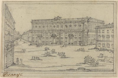Palazzo della Consultà tekijältä Francesco Piranesi