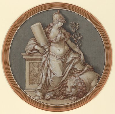 Fortituden allegoria tekijältä Francesco Rosaspina